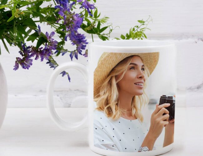 Mokken met print