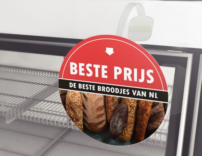 Wobblers voor promotie